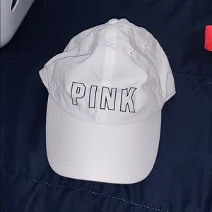 PINK (brand) white hat